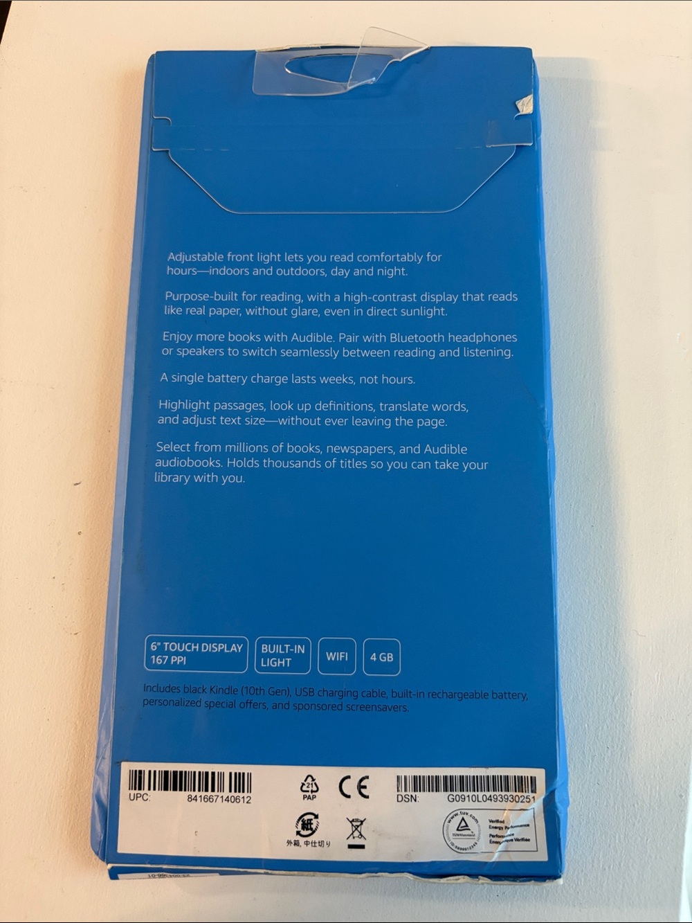 Amazon Kindle E-Reader – Black - Picture 2 of 2